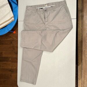 Lee relaxed fit gray khaki pants 40x29